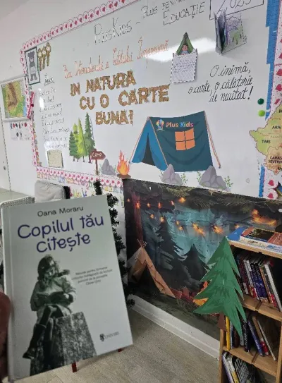 Ziua Internațională a Cititului Împreună, petrecută în aer liber — fotografie 4