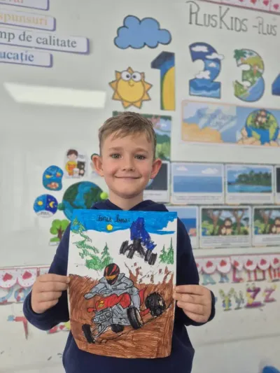 Vacanța de iarnă la PlusKids: lecții, bulgăreală și râsete — fotografie 33