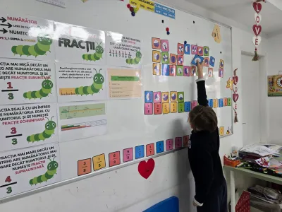 Fractions learned with pictures: the circle divided into equal parts — photo 2