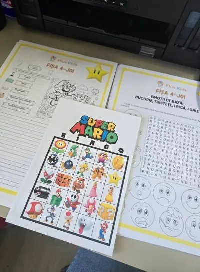 Săptămâna Super Mario: provocări, fișe interactive și multă imaginație — fotografie 25