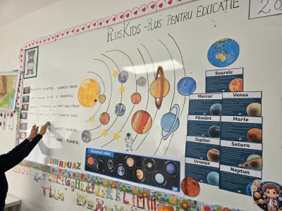 Universul prin ochi de copil: un proiect integrat despre spațiu — fotografie 2