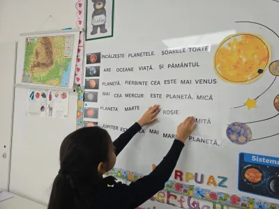 Universul prin ochi de copil: un proiect integrat despre spațiu — fotografie 3