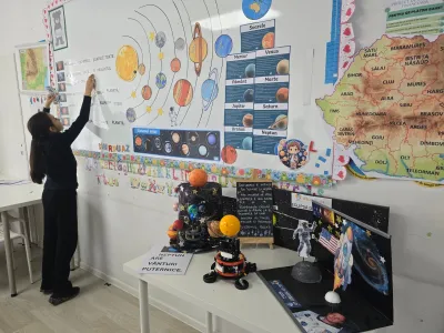 Universul prin ochi de copil: un proiect integrat despre spațiu — fotografie 4