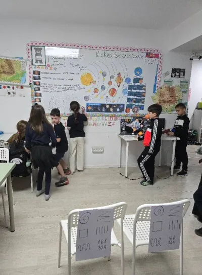 Universul prin ochi de copil: un proiect integrat despre spațiu — fotografie 19