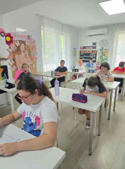 Primele examene Cambridge susținute chiar la PlusKids — fotografie 2