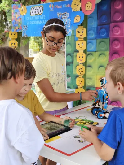 LEGO, programare și prietenii noi la Școala de Vară — fotografie 49