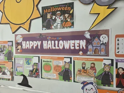 Halloween la PlusKids: costume, paradă și multă voie bună — fotografie 3