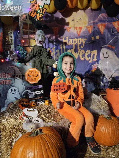 Halloween la PlusKids: costume, paradă și multă voie bună — fotografie 51
