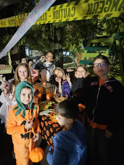 Halloween la PlusKids: costume, paradă și multă voie bună — fotografie 57