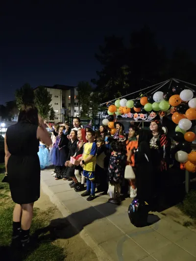 Halloween la PlusKids: costume, paradă și multă voie bună — fotografie 79