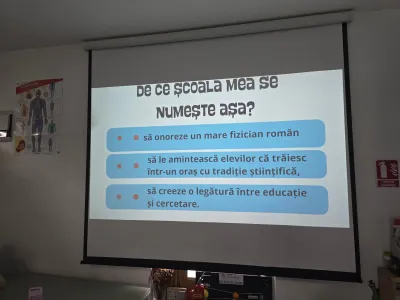 "Horia Hulubei" High School Day, marked with a physics lesson — photo 8