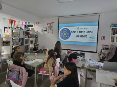 "Horia Hulubei" High School Day, marked with a physics lesson — photo 9