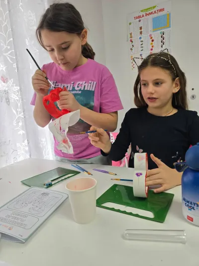 The magic flowers workshop: an experiment with coloured water — photo 11
