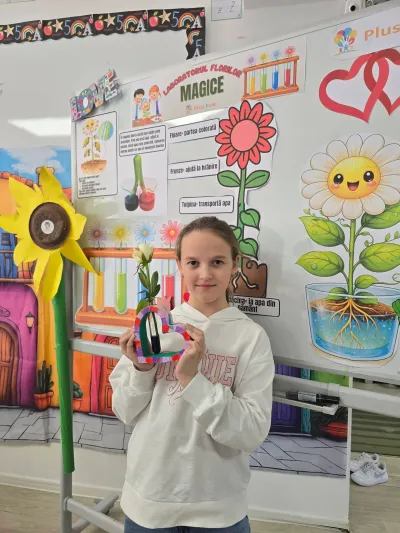 The magic flowers workshop: an experiment with coloured water — photo 17
