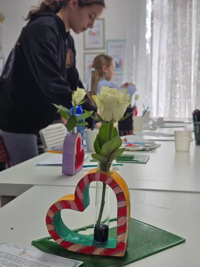The magic flowers workshop: an experiment with coloured water — photo 22