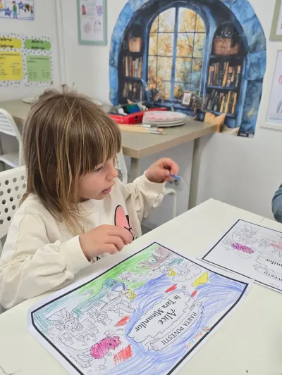 Reading workshop: the world of "Alice in Wonderland" — photo 17