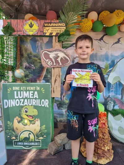 Săptămâna 4: călătorie prin timp, din Epoca de Piatră până la dinozauri — fotografie 34