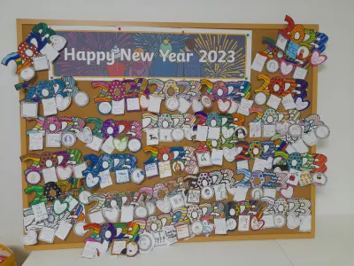 We started the year learning about SMART goals — photo 9