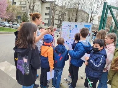 Educație rutieră: cum traversăm strada în siguranță — fotografie 16