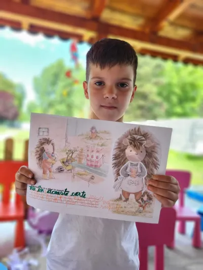 A reading day: "The Cookie Mouse and the Surprise in the Garden" — photo 12