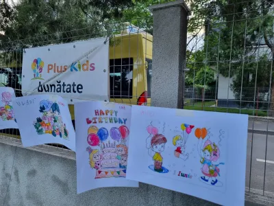 Ziua Copiilor la PlusKids: limonadă, tobogan gonflabil și dans — fotografie 2
