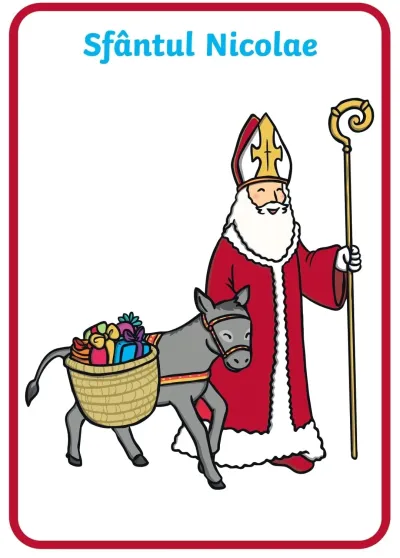 On Saint Nicholas' eve: two colouring and cutting activities — photo 5
