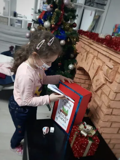 The letter to Father Christmas, written by hand — photo 2