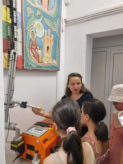 Little artists discover colours, techniques and Constantin Brâncuși — photo 34