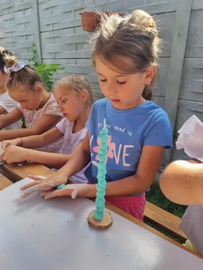 Little artists discover colours, techniques and Constantin Brâncuși — photo 47