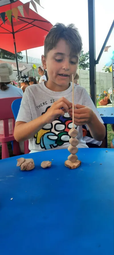 Little artists discover colours, techniques and Constantin Brâncuși — photo 49