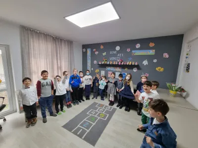 8 March at PlusKids: poems, songs and pizza bought with the fair's takings — photo 2