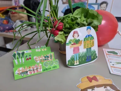 „Hai, ridiche uriașă!”, la atelierul despre legume timpurii — fotografie 1