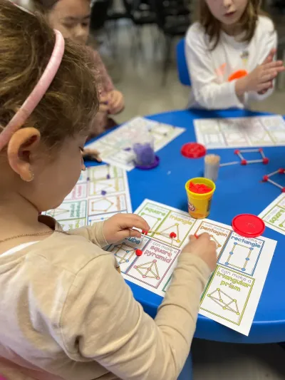 We played with geometric shapes — photo 2