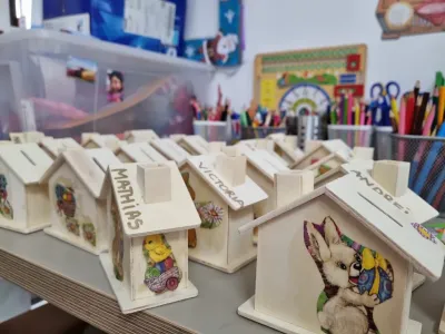 Atelier de creație: tehnica servețelului, înainte de Paște — fotografie 7