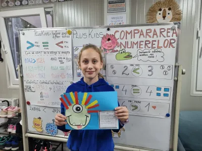 Compararea numerelor: mai mare, mai mic sau egal — fotografie 1