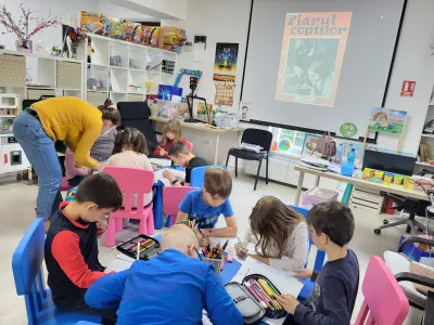 O mică redacție la PlusKids: redactor-șef, designer și editor — fotografie 13