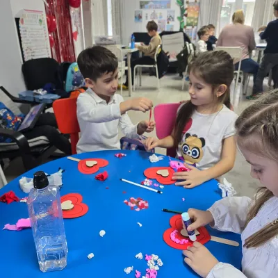 School Valentine's Day, celebrated at PlusKids — photo 3