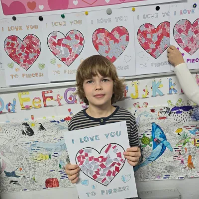 School Valentine's Day, celebrated at PlusKids — photo 22