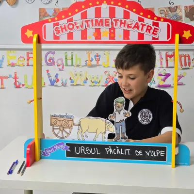 Lectură și teatru: povești inventate de copii — fotografie 6