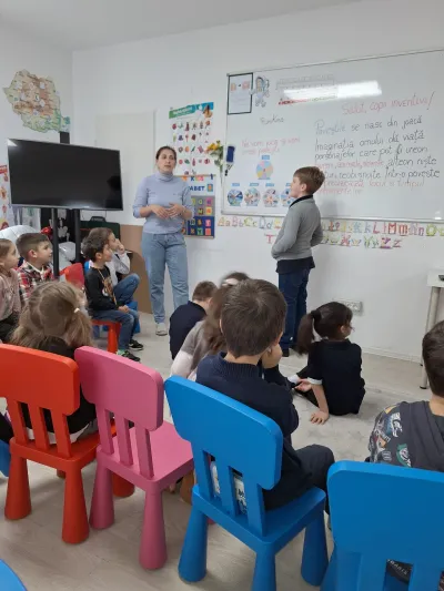 Lectură și teatru: povești inventate de copii — fotografie 15