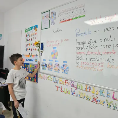Lectură și teatru: povești inventate de copii — fotografie 17
