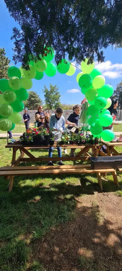 Săptămâna verde: flori și semințe plantate de copii — fotografie 24