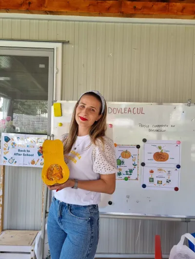 Times tables on a keyring, the water cycle and the pumpkin, star of autumn — photo 10