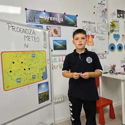 Little weather forecasters at PlusKids — photo 8