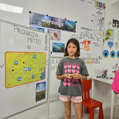 Little weather forecasters at PlusKids — photo 9