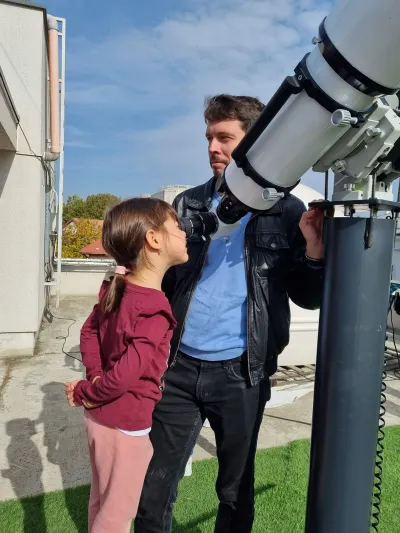 The partial solar eclipse, watched at the Institute of Space Science — photo 10