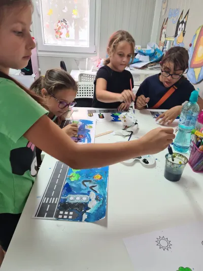 Week 6: road safety, with a practical course in the yard — photo 26