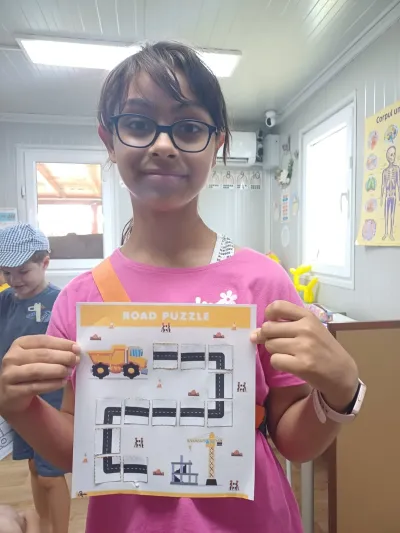 Week 6: road safety, with a practical course in the yard — photo 41