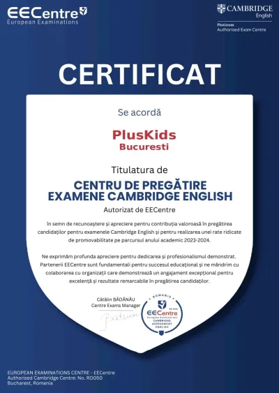 Premierea absolvenților examenului Cambridge — fotografie 1