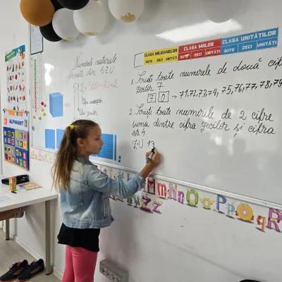 De Ziua Educației, pregătire suplimentară cu elevii de clasa a II-a — fotografie 9